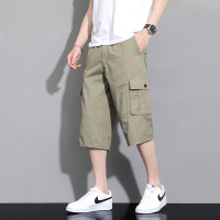 渔人船长夏季男士七分裤时尚休闲运动裤中裤美式工装裤