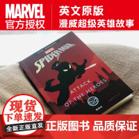 漫威超级英雄故事蜘蛛侠Spider Man Attack of the Heroes 荷兰弟复仇者联盟4漫画电影小说书学