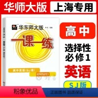 英语(SJ版) 选择性必修第一册 [正版]2023华师大一课一练 高中英语SJ版 选择性必修1 高二年级/高2 上海版上