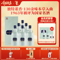董酒[宴请送礼] 老字号H3 董香型白酒 景德镇陶瓷 非遗酿造 54度 500ml 6瓶 整箱装