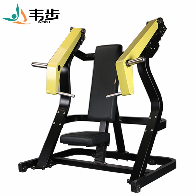 韦步EM815商用坐式上斜推胸训练架大黄蜂系列肌肉专项练习自由力量器械