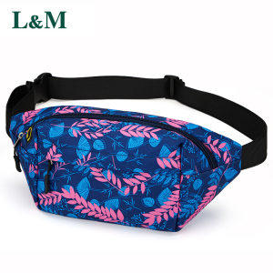 L&M 腰包 腰包男女可用户外运动跑步包手机包胸包斜跨夜光效果跑步休闲户外登山骑行