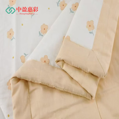 中盈惠彩全棉印花夏被QMYH 200*230cm颜色随机发货 1条