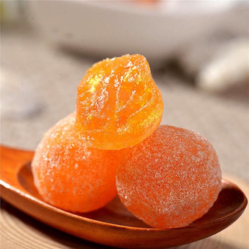 新疆天山雪桔水果干冰糖金桔蜜饯黄金蜜桔老人小孩清凉零食 冰糖金桔