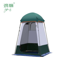 劲脉 户外沐浴帐篷 墨绿色-160*160*240CM 顶