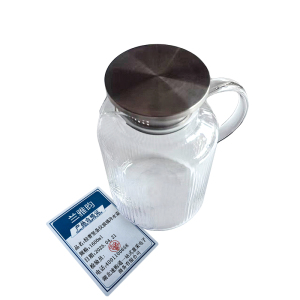兰雅昀 轻奢竖条纹玻璃冷水壶 1600ml 个