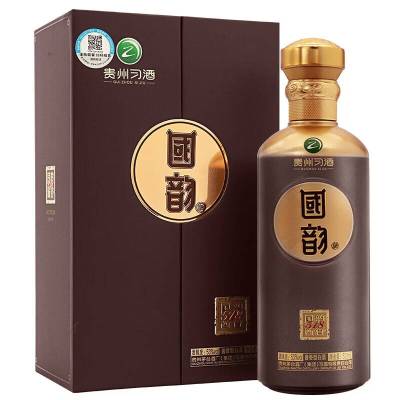 习酒国韵518 53度500ml单瓶 酱香白酒 礼赠佳品