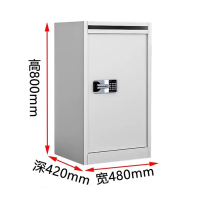 迅迈 文件大型回收箱 涉密载体国保锁 待销柜 秘纸保密销毁柜[800高⭐国保密码锁⭐送帆布袋]