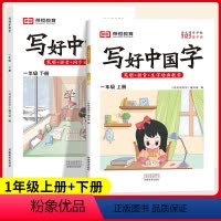 一年级[上册+下册] [正版]2024写好中国字一二三四五六年级上册下册人教版语文同步练字帖小学生每日一练正楷行书控笔训