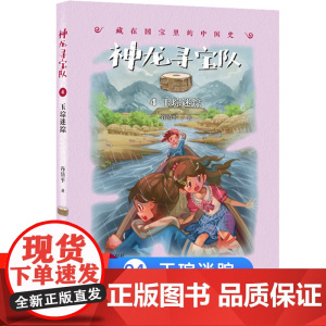 神龙寻宝队4玉琮迷踪漫游中国历史谷清平汤小团藏在国宝里的故事书冒险童话消失的国宝穿越小学生四五六年级课外书读