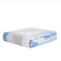 全棉时代 双面毛圈方巾 34CM×35CM 轻时光粉1条 方巾*轻时光粉