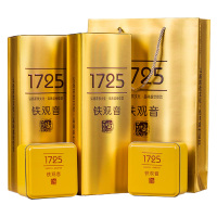 痴福 铁观音新茶浓香型1725铁盒安溪乌龙茶叶兰花香礼盒装500g