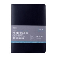 晨光 M&G 普惠型贴面皮面本 APYE8P11 25k (黑色) 96页 本