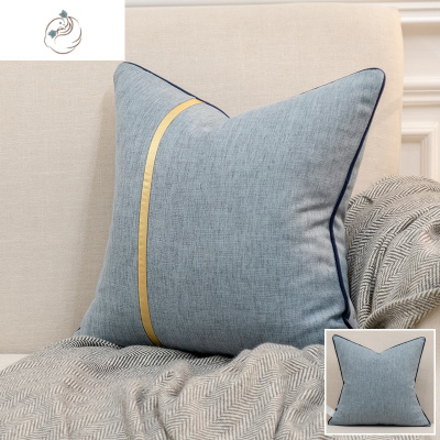 靠垫女王沙发抱枕客厅简约现代棉麻靠枕套护腰靠枕床头靠垫大靠背舒适主义