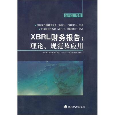 正版新书]XBRL财务报告:理论、规范及应用张天西9787505891609