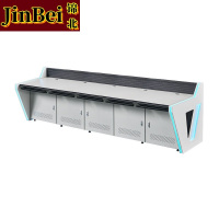 锦北调度台办公桌指挥中心操作台监控室工作台控制桌DY灯光款五联