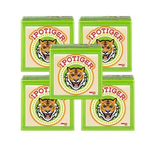 印榈虎(IpoTIGER)印尼进口纯棕榈肥皂内衣内裤洗衣皂多功能增白清洁皂 [升级超强]五块