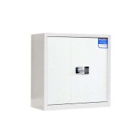 豪利特保密柜财务档案柜文件柜办公室资料储物柜保险柜矮柜白色-国保密码锁