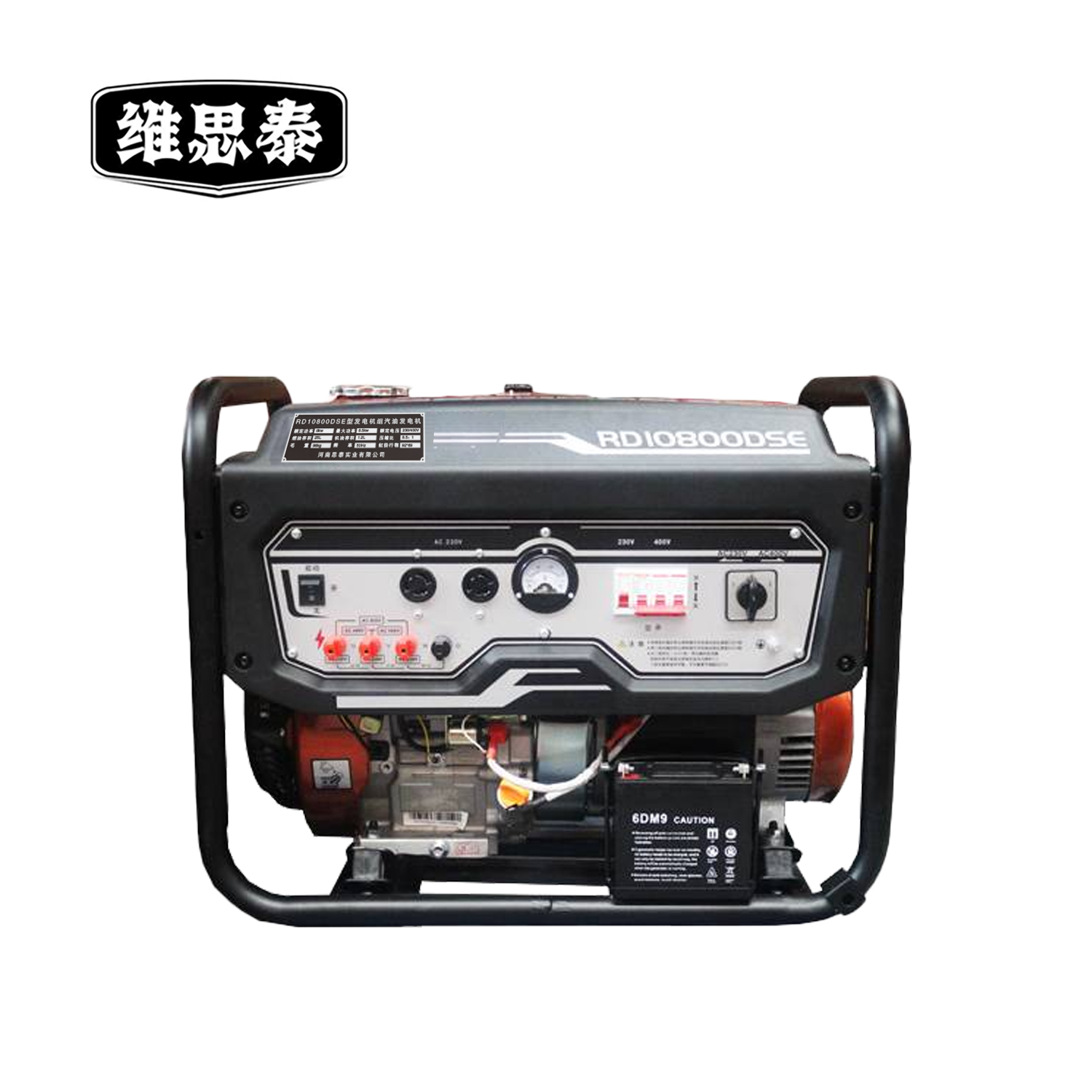 维思泰 发电机组汽油发电机 RD10800DSE 台