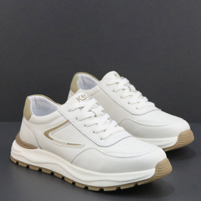 男士运动鞋2026春季新款真皮头层牛皮休闲鞋潮鞋软底轻便透气百搭