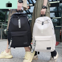 初中生双肩包女韩版高中学生小学生书包男时尚潮流旅行大容量背包NEW LAKE