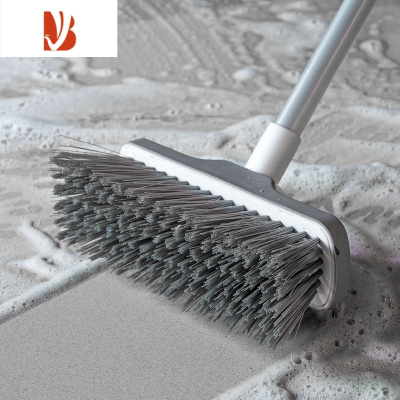 三维工匠长柄硬毛户外大号地板刷浴室瓷砖清洁刷子卫生间厕所刷水泥洗地刷