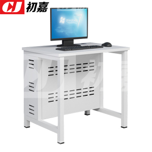 初嘉(CJ)钢架电脑桌培训桌机房电脑桌学习桌课桌 单人位G款