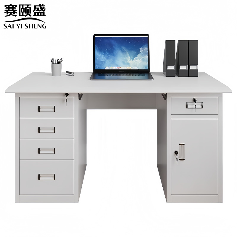 赛颐盛钢制员工办公桌1400*600*740mm张
