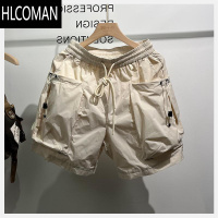 HLCOMAN立体大口袋工装短裤男士夏季新款潮流百搭宽松休闲五分裤