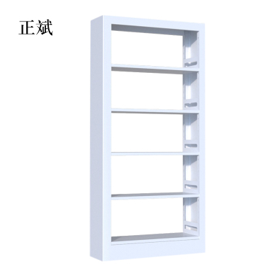 正斌钢制置物架图书馆单双面书店阅览室货架档案架资料架单面一列一