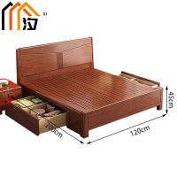 汐 储物床1.2米张