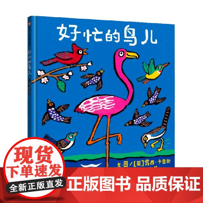 好忙的鸟儿 3-6岁 露西·卡曾斯 著 绘本