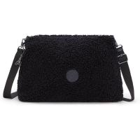 Kipling凯浦林单肩包女大容量多口袋设计便携实用黑色柔软触感