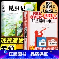 [赠考点]人文红星照耀中国+昆虫记 [正版]昆虫记法布尔 原著人民文学出版社 三四年级必读七八年级上册初中生8上完整版节