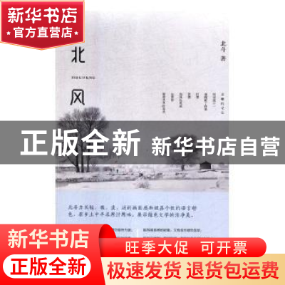 正版 西北风 北斗著 敦煌文艺出版社 9787546814087 书籍