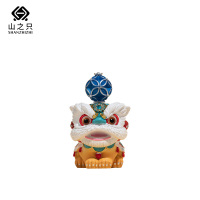 山之只 国潮醒狮创意摆件 63*75*95mm 个