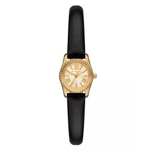 Michael Kors 女士金框罗马刻度真皮表欧美潮流防水石英腕表