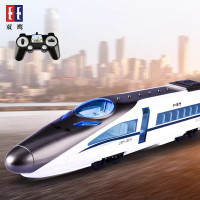 双鹰和谐号仿真无线电动遥控列车电动高铁动车男孩儿童玩具1663
