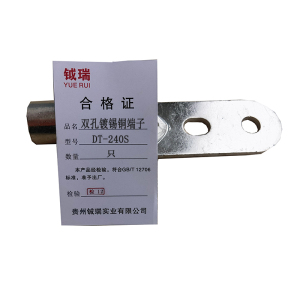 钺瑞双孔镀锡铜端子DT-240S/只