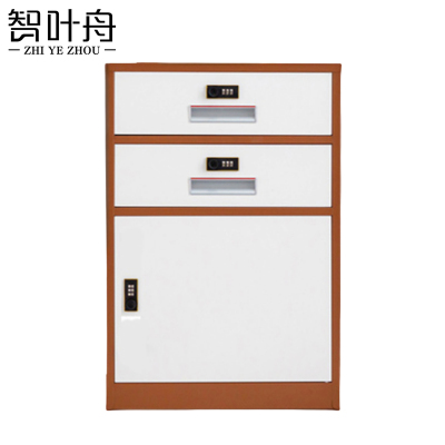 智叶舟矮柜密码二抽44*39*65cm台