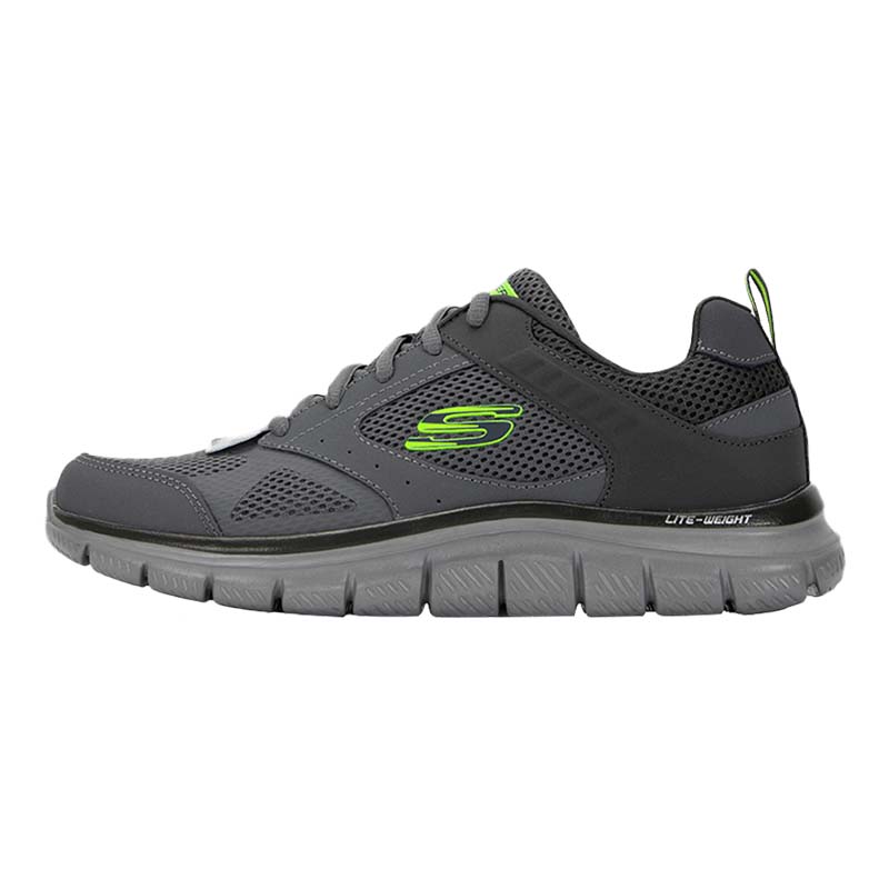 Skechers斯凯奇男鞋新款复古缓震运动鞋透气轻便健步鞋跑步鞋232398-CHAR ZP