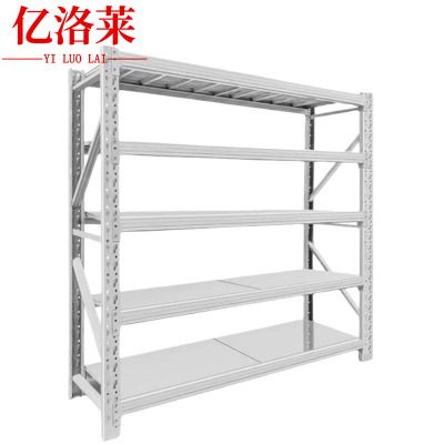 亿洛莱 重型仓储货架材料架 2000*600*2000mm五层(500kg) 组