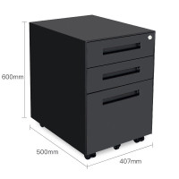 沃灏 移动活动文件柜 办公活动柜储存柜 柜子 抽屉柜WH-GY010980