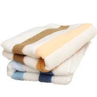 踏绮 雅致条纹毛巾面巾 34*75cm 条