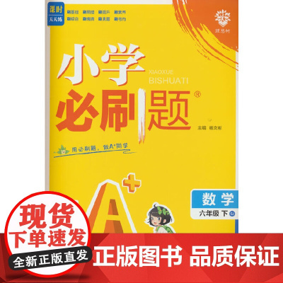 2025版理想树小学必刷题 六年级下册 数学 课本同步练习题 苏教版