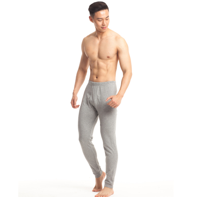 （2条装）三枪鹅牌纯棉舒肤棉男长裤男保暖秋裤66045