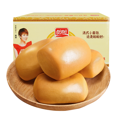 盼盼食品官方旗舰店-盼盼法式小面包320g手撕软面包营养早餐蛋糕奶油味小零食