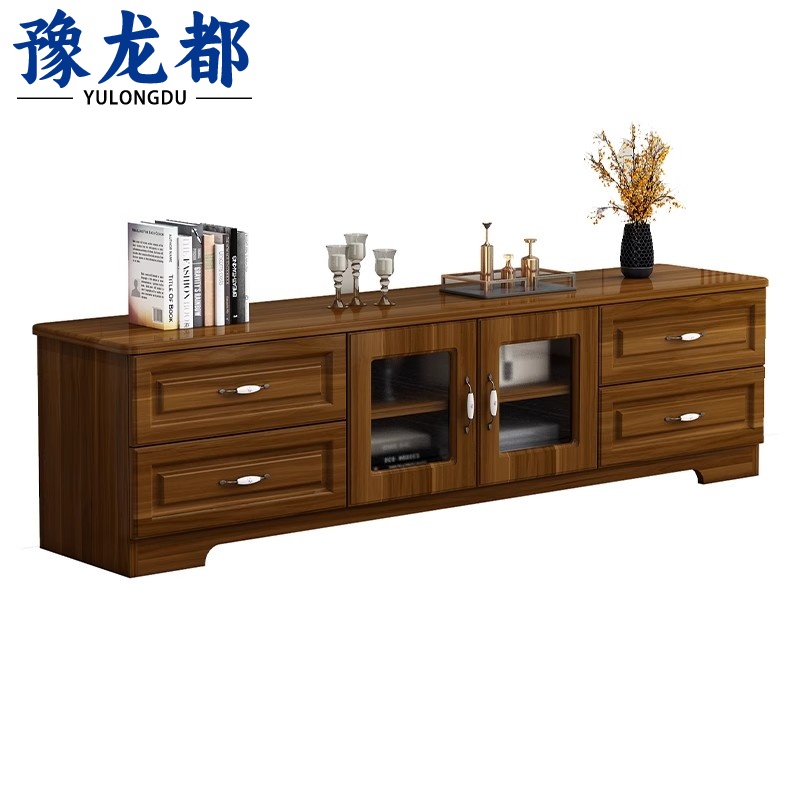 豫龙都 中式电视柜 2米 个