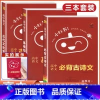 [语文基础知识+古代文化常识+必背古诗文]3本 语文 高中通用 [正版]2023版小红书口袋单字书小红本高中基础知识手册