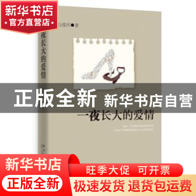 正版 一夜长大的爱情 公渡河著 新星出版社 9787513304